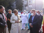 Юлія Тимошенко разом з командою «Батьківщини» у Київській області відвідали Броварську багатопрофільну клінічну лікарню та підприємство «Київгума»